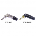 NTP3RC Neutrik 3.5 mm Right-Angle Stereo Plug